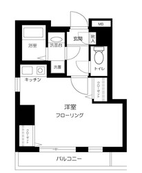 ミリオンステージ西早稲田壱番館の物件間取画像